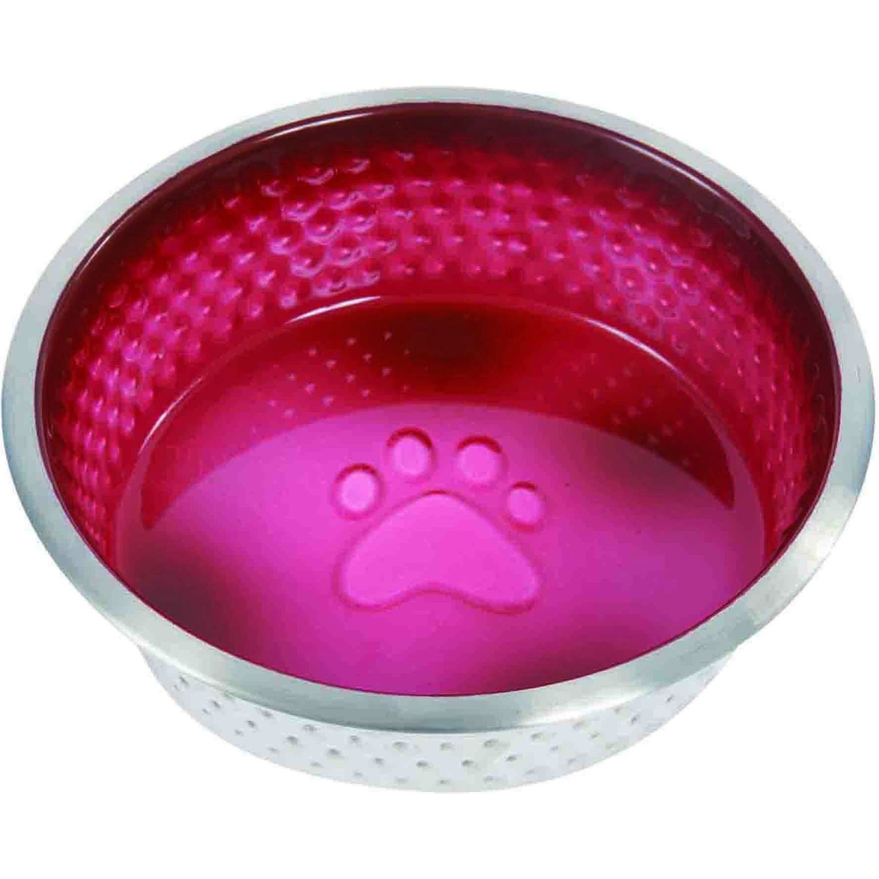 Weatherbeeta Anti-Rutsch-Edelstahl-Hundenapf 1001577010 - Magenta