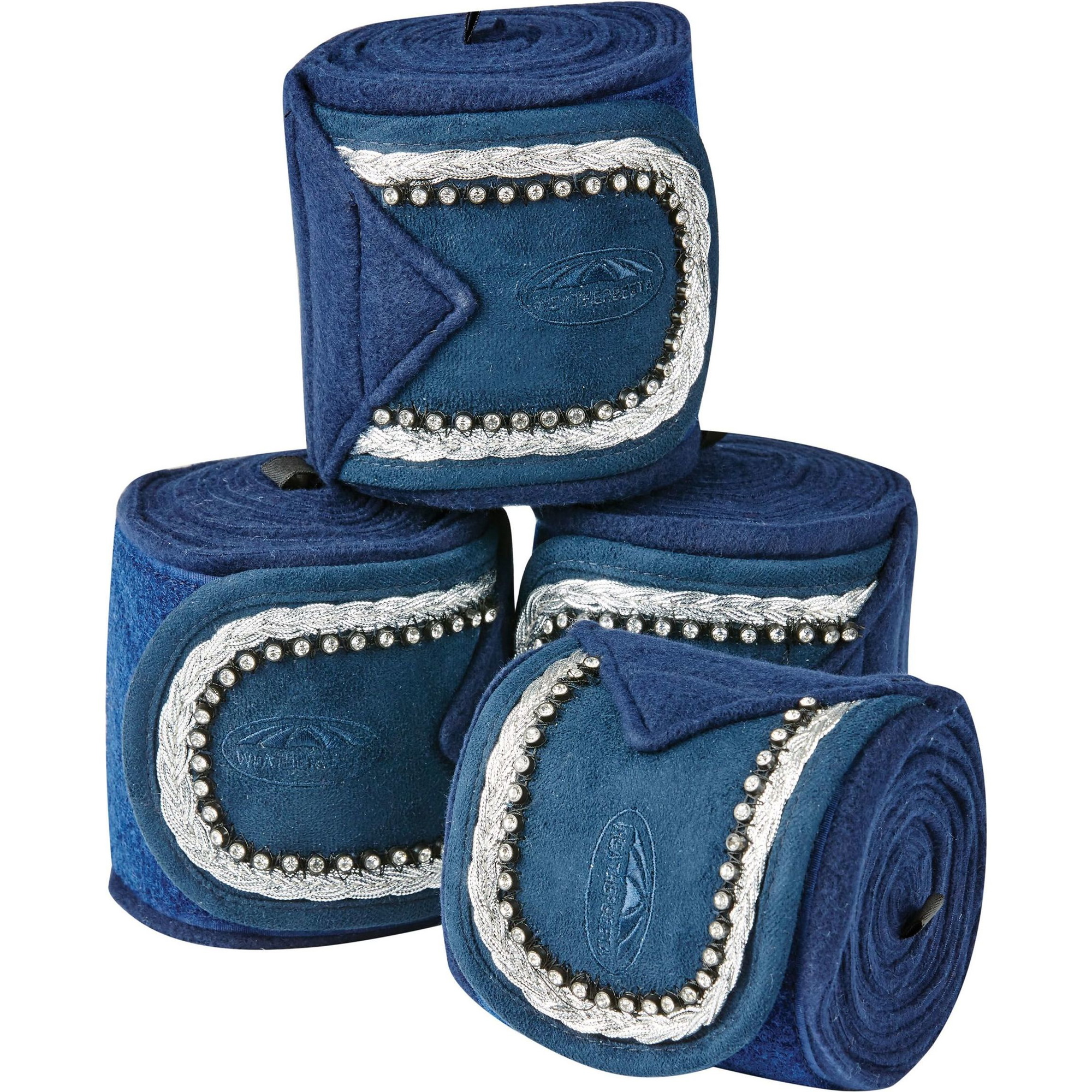 Weatherbeeta Polaire Bling Bandage 4 Pack 1002758003 - Navy