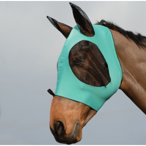 Weatherbeeta Deluxe Strecken Insekt Auge Sparer Mit Ohren 1009573040 - Turquoise