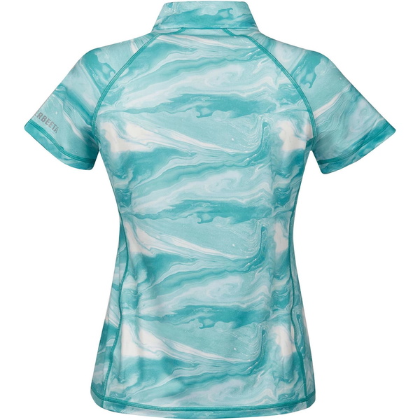 Weatherbeeta Womens Ruby Printed Short Sleeve Top 1009343023 - Turquoise Swirl