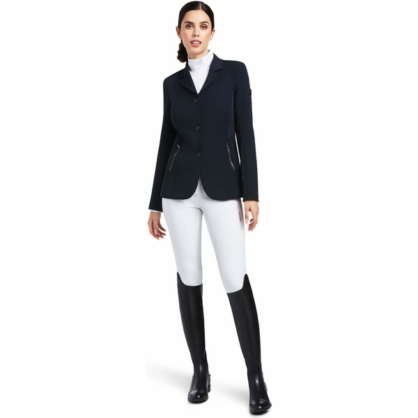Ariat Womens Galatea Bellatrix Show Jacket 10039144 - Navy
