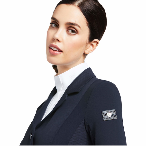Ariat Womens Galatea Bellatrix Show Jacket 10039144 - Navy