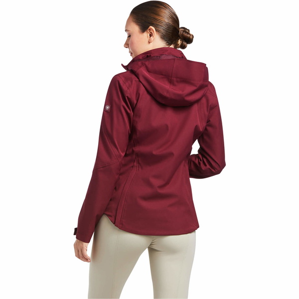 2022 Ariat Womens Coastal H20 Jacket 10039349 - Zinfandel