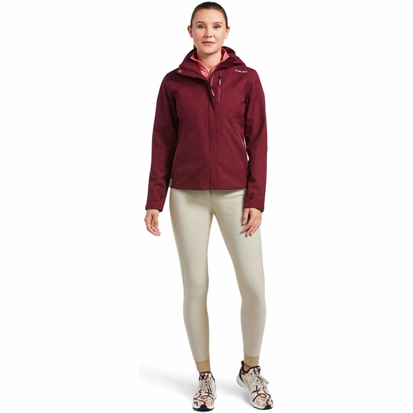 2022 Ariat Womens Coastal H20 Jacket 10039349 - Zinfandel
