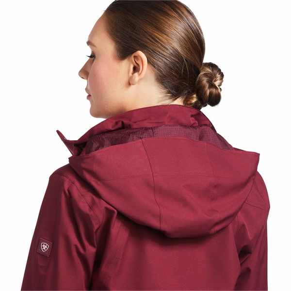 2022 Ariat Womens Coastal H20 Jacket 10039349 - Zinfandel