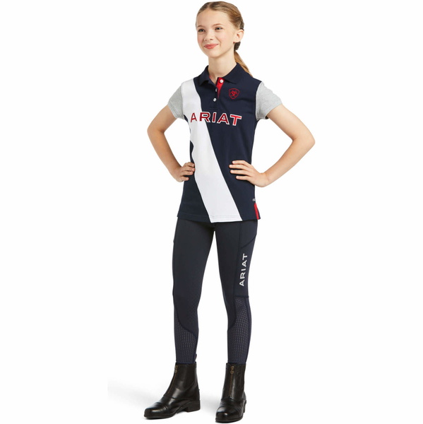 Ariat Junior Taryn Short Sleeve Polo 10039376 - Team