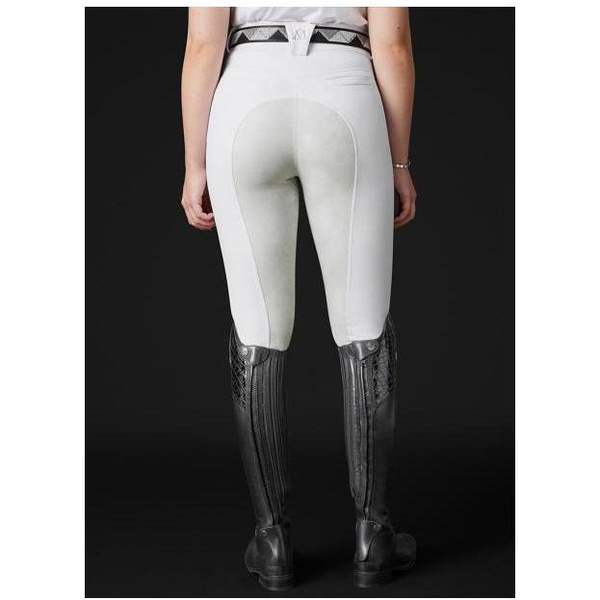 Mountain Horse Womens Diana Clarino Full Seat Breeches 053240200 - White