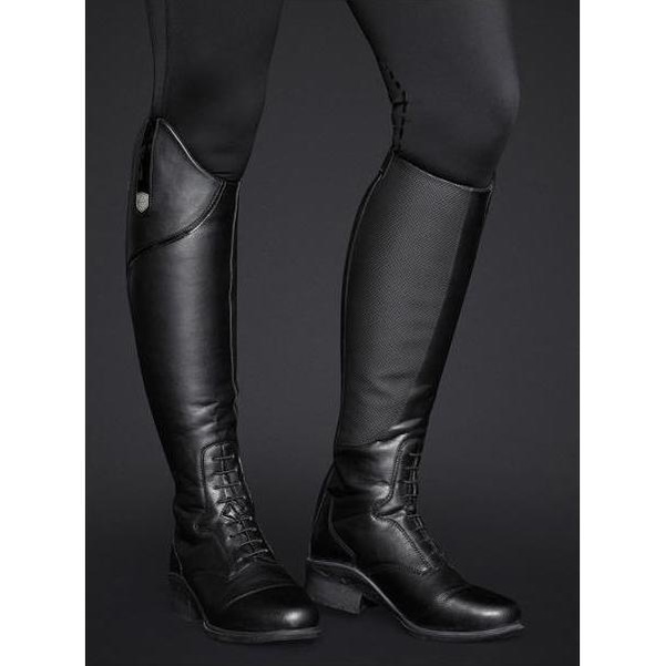 Mountain Horse Womens Veganza Long Riding Boot 022120100 - Black