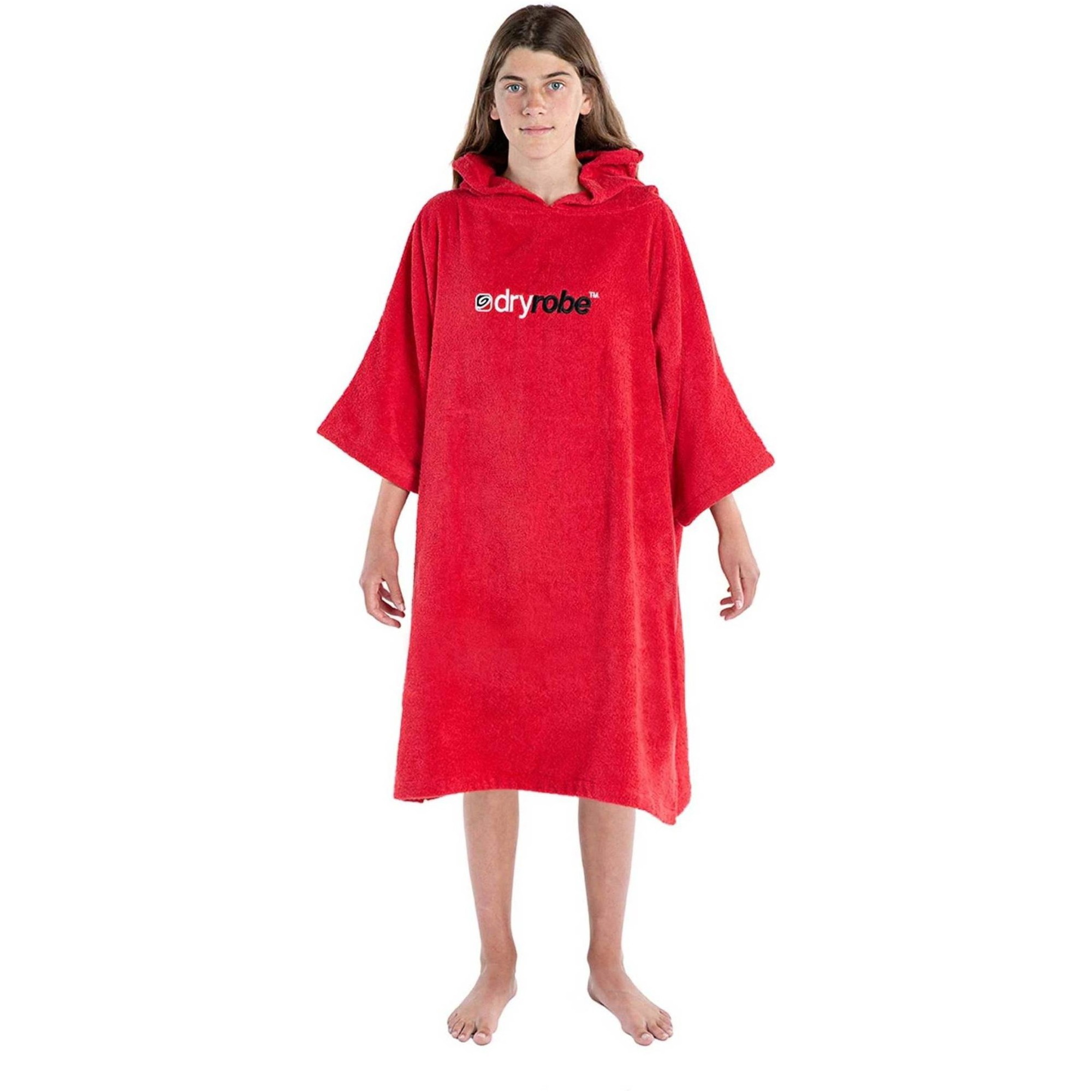Dryrobe Kids Organic Cotton Towel Dryrobe SSOCTSG - Red