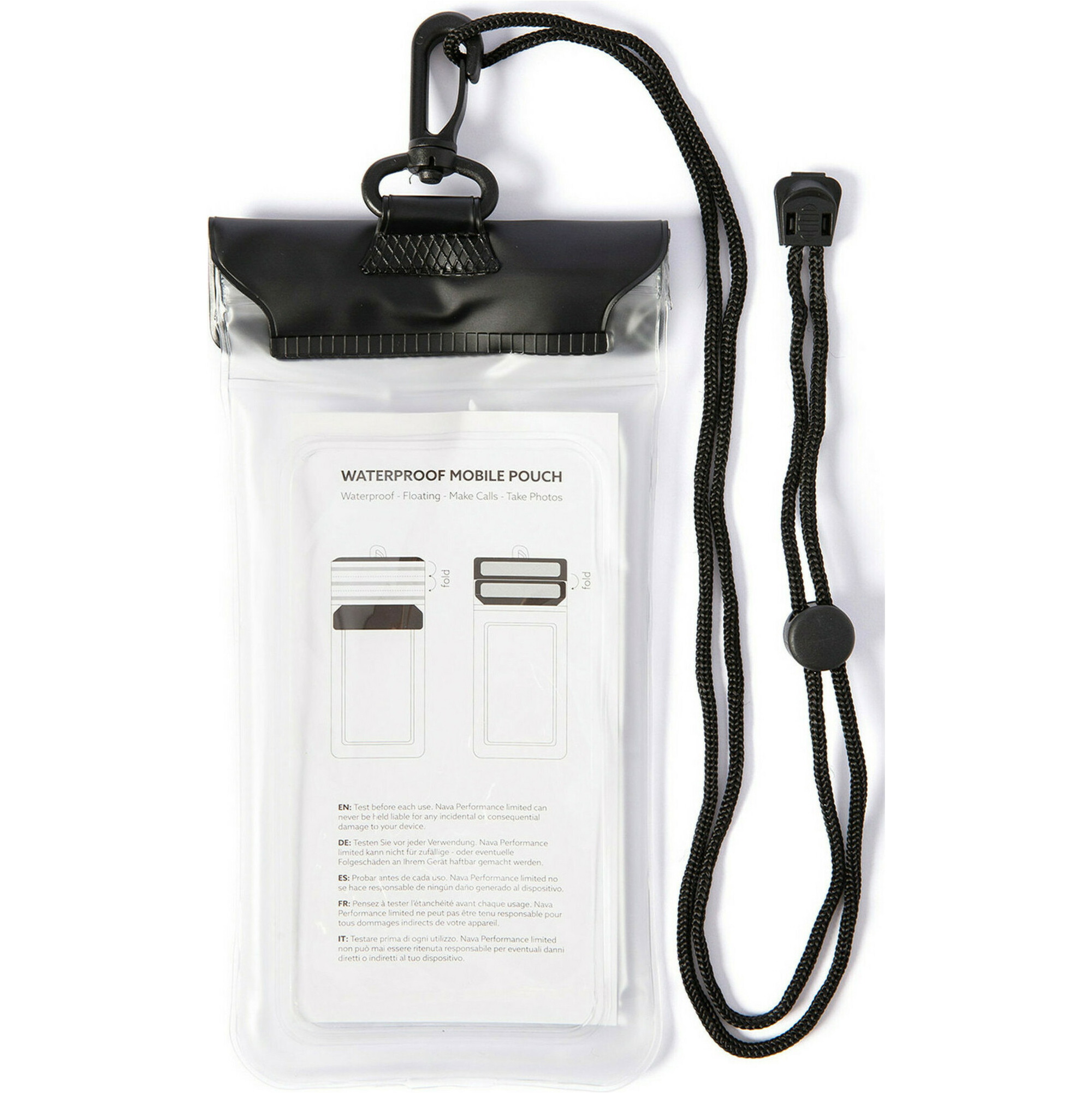 2025 Nyord Waterproof Mobile Phone & Key Pouch NYKP1 - Clear