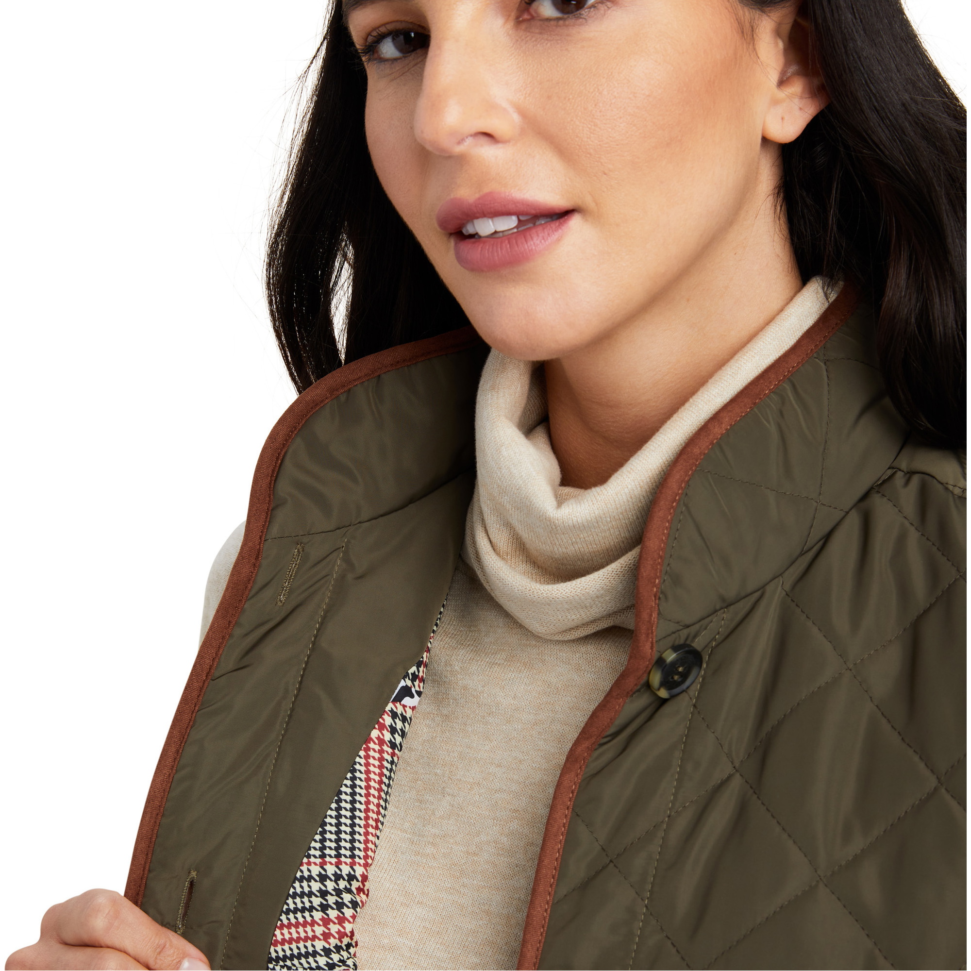 Ariat Womens Woodside 2.0 Vest 10043456 - Earth