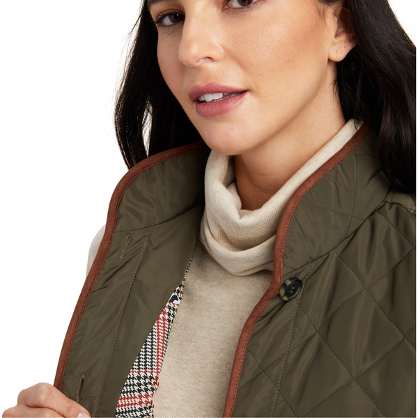 Ariat Womens Woodside 2.0 Vest 10043456 - Earth