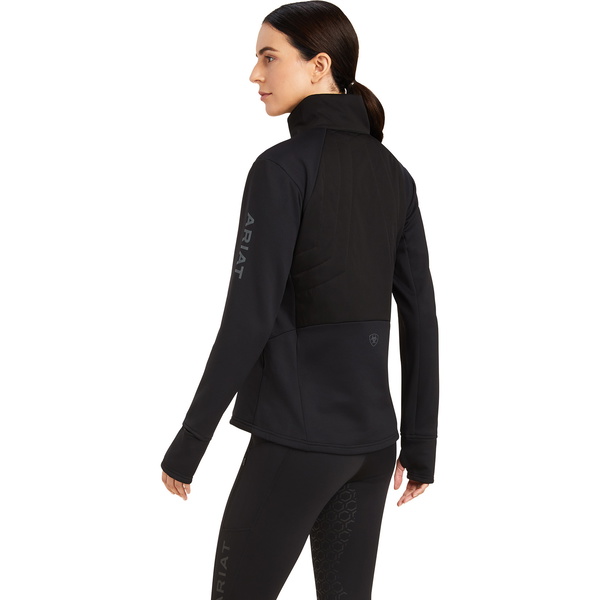 Ariat Womens Venture 1/2 Zip Sweatshirt 10041395 - Black