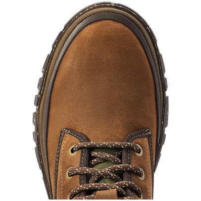 Ariat Womens Moresby Waterproof Boots 10042409 - Oily Distressed Brown / Olive