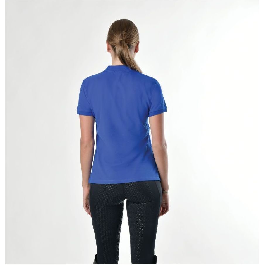 Dublin Womens Lily Cap Sleeve Polo Top 1000385 - Cobalt