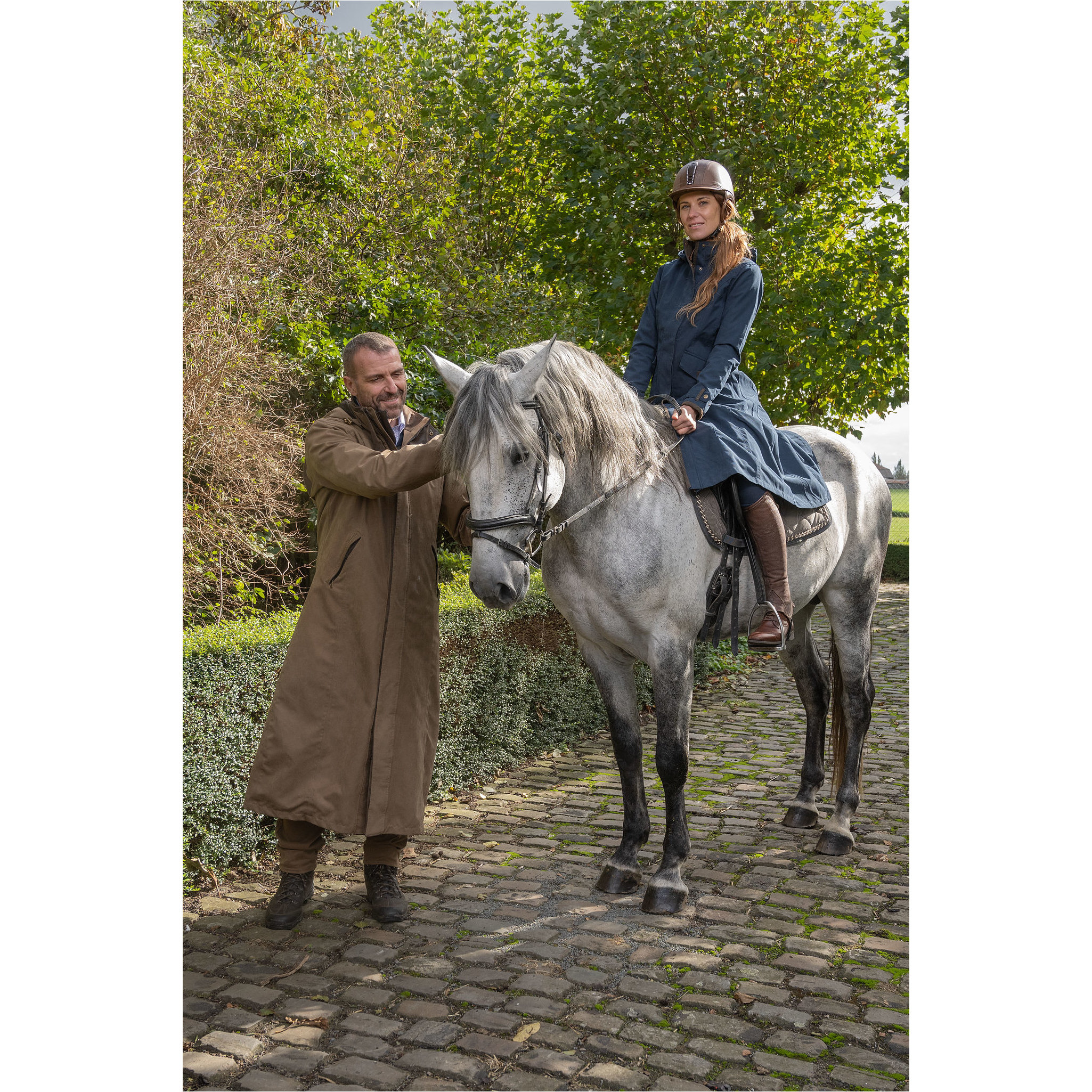 Baleno Womens Kensington Coat 772B - Brown - Womens - Equestrian
