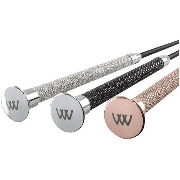 Woof Wear Glitz Dressage Whip WH0001 - Rose Gold