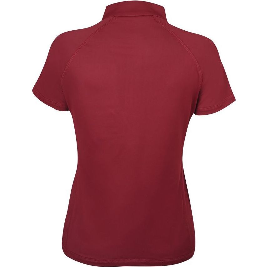 Weatherbeeta Womens Prime Short Sleeve Top 101906000 - Maroon