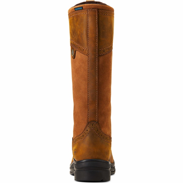 Ariat Botte D'équitation Imperméable Wythburn Ii Pour Femme 10042411 - Weathered Brown