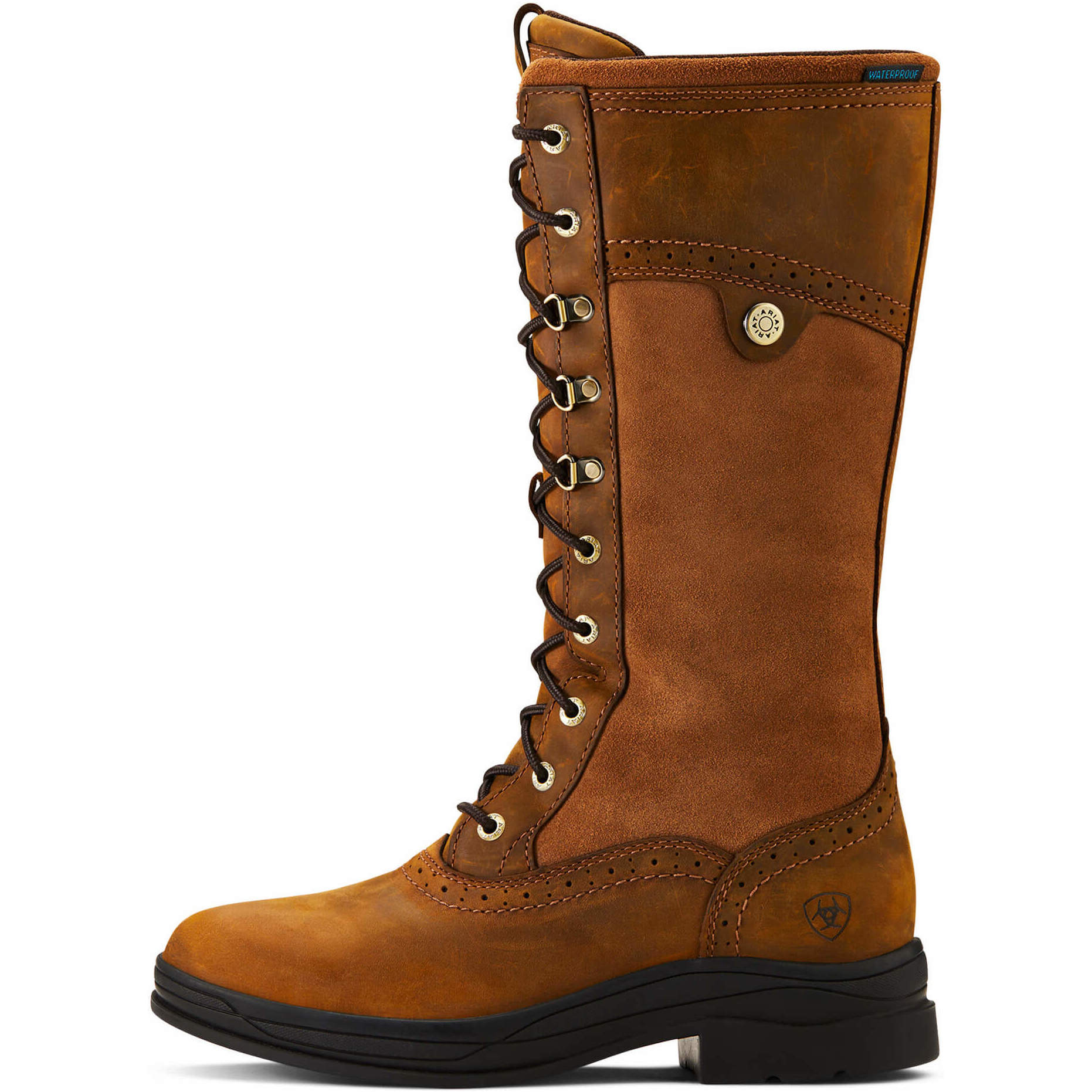 Ariat Womens Wythburn II Waterproof Country Boot 10042411 - Weathered Brown