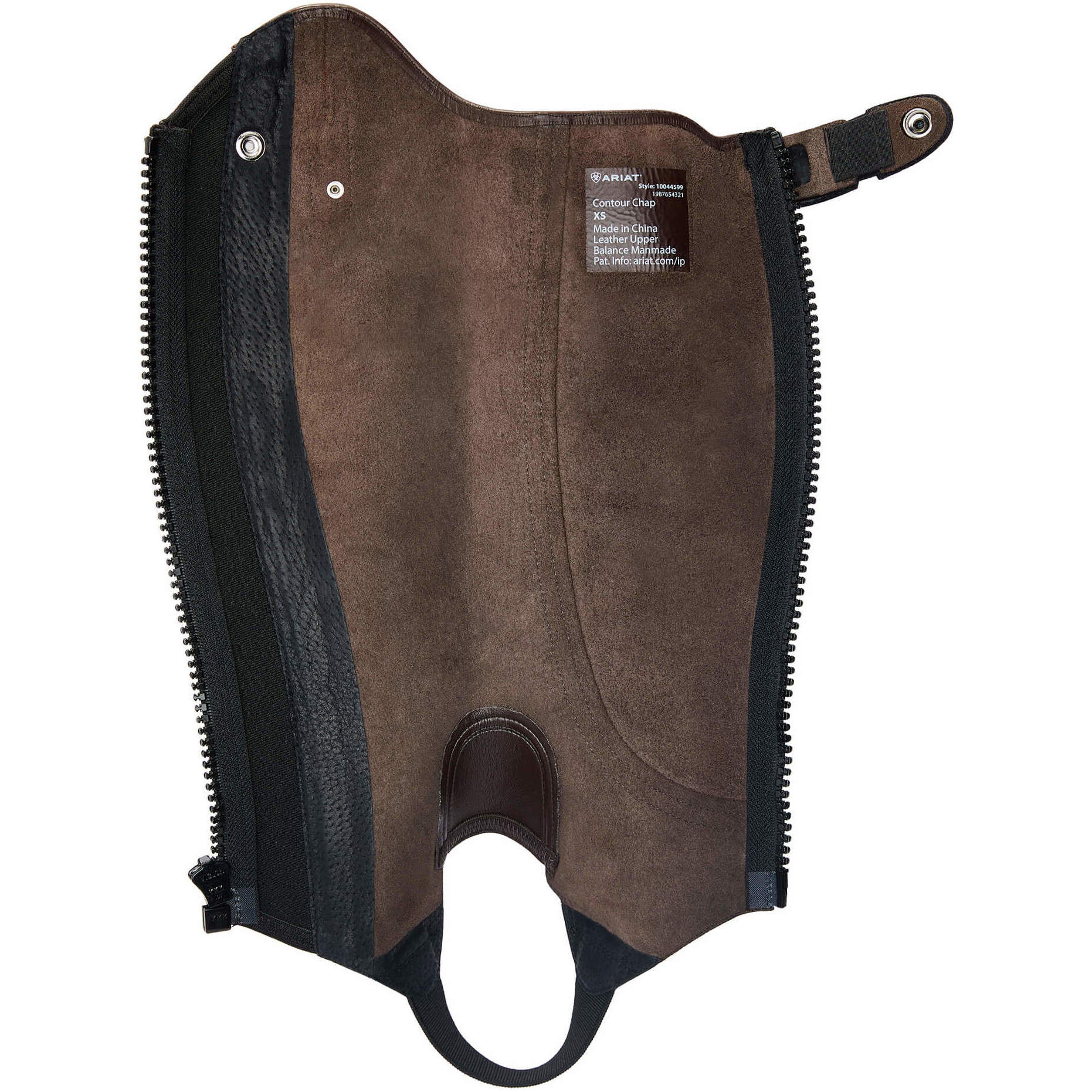 Ariat Heritage Contour Half Chap 10044599 - Hellbraun