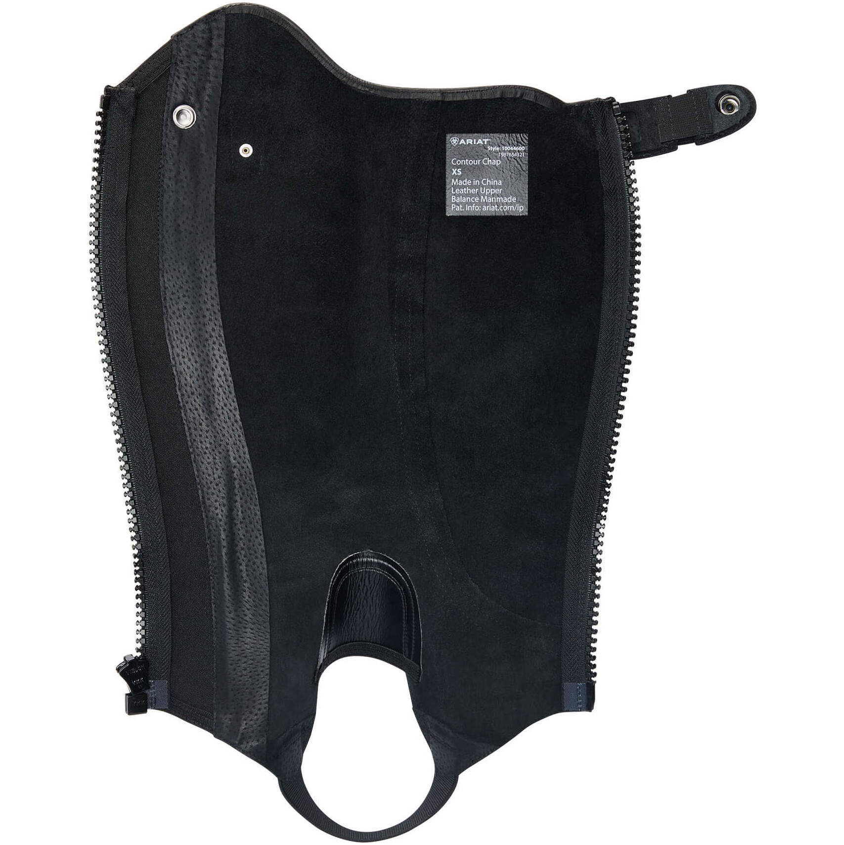 Ariat Heritage Contour Half Chap 10044599 - Black