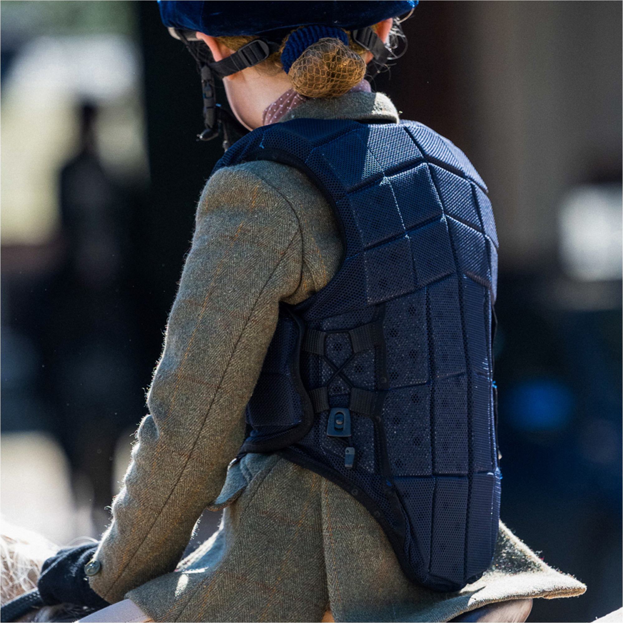 Child's Racesafe Back Protector 2026 Racesafe Junior Motion 3 Body Protector M3Y - Navy - Safety Wear ...