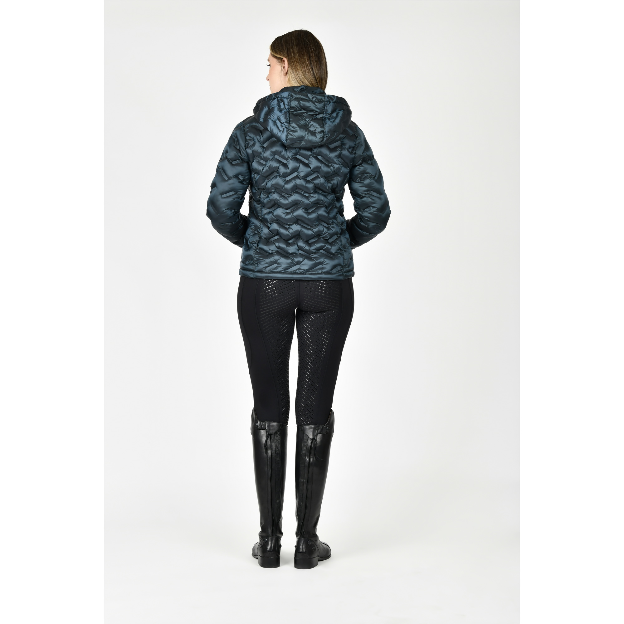 Weatherbeeta Womens Georgia Puffer Jacke 102159 - Pine