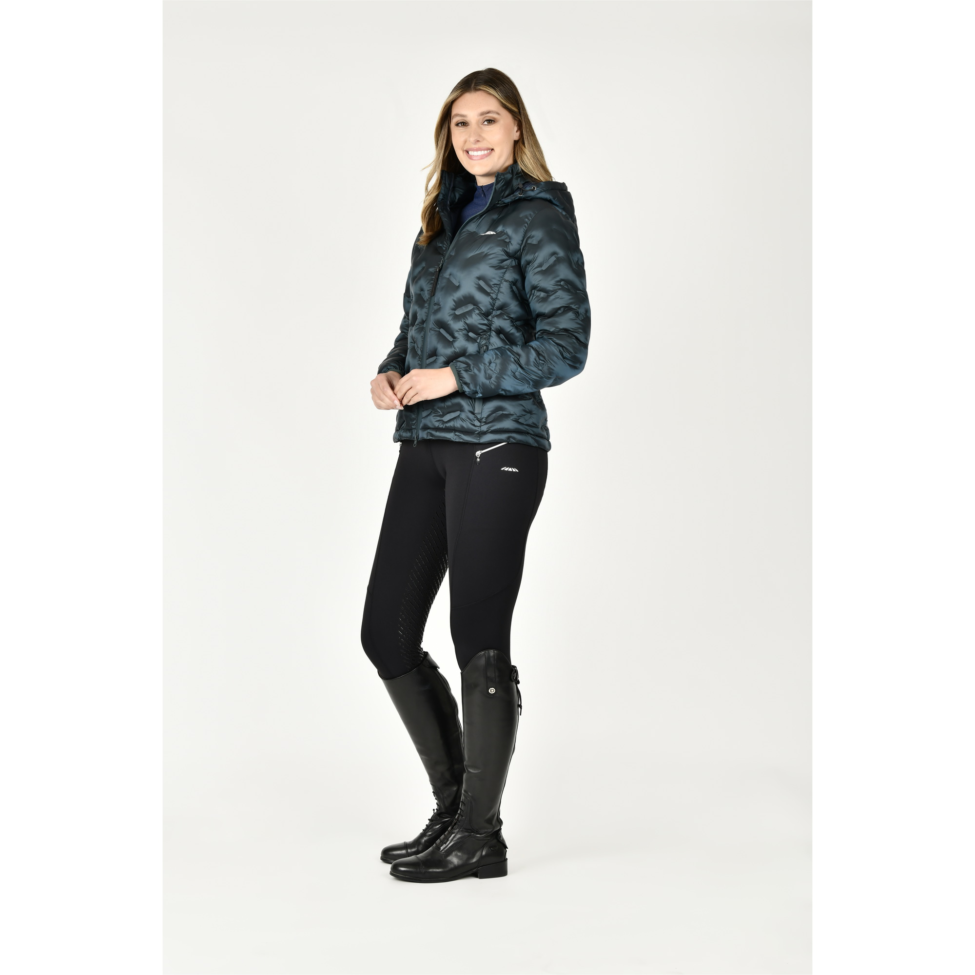 Weatherbeeta Womens Georgia Puffer Jacke 102159 - Pine