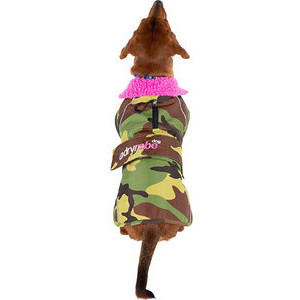 2025 Dryrobe Dog Coat V3 DRV3 - Camouflage / Pink