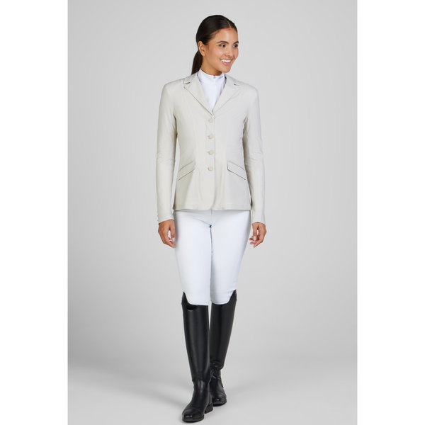 2025 Pikeur Womens Klea Pepita Show Jacket 150930 545 015 - Ivory