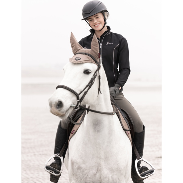 Charles Owen Unisex Luna Helmet & Headband LUNABMBM - Black Matt