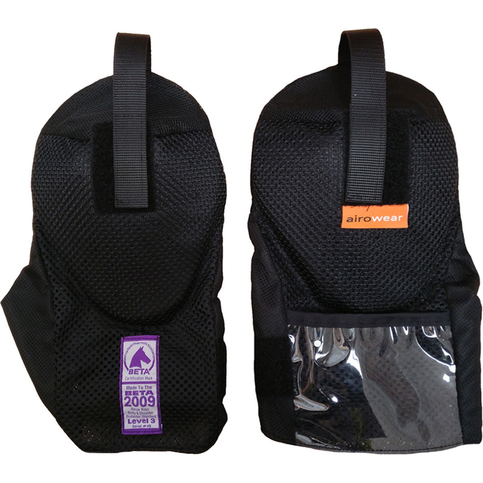 Airowear Air Mesh Shoulder Pads AMSP - Black