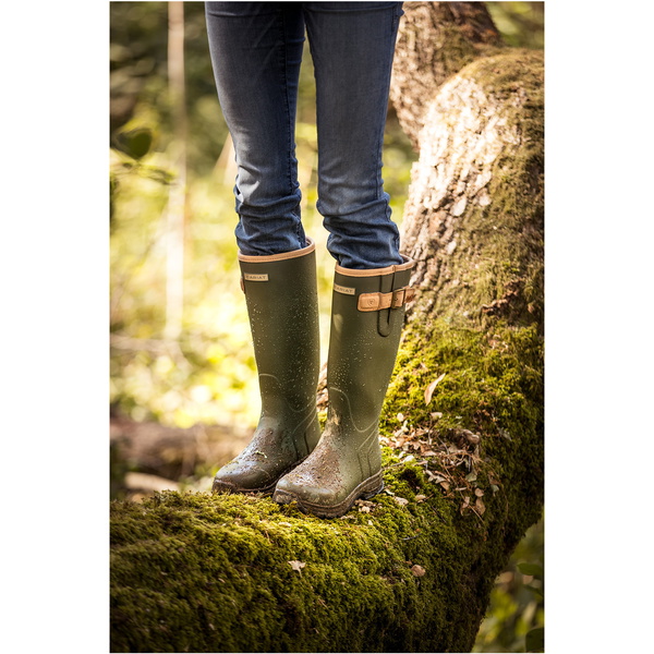 Ariat Womens Burford Wellington Boots - Olive Green