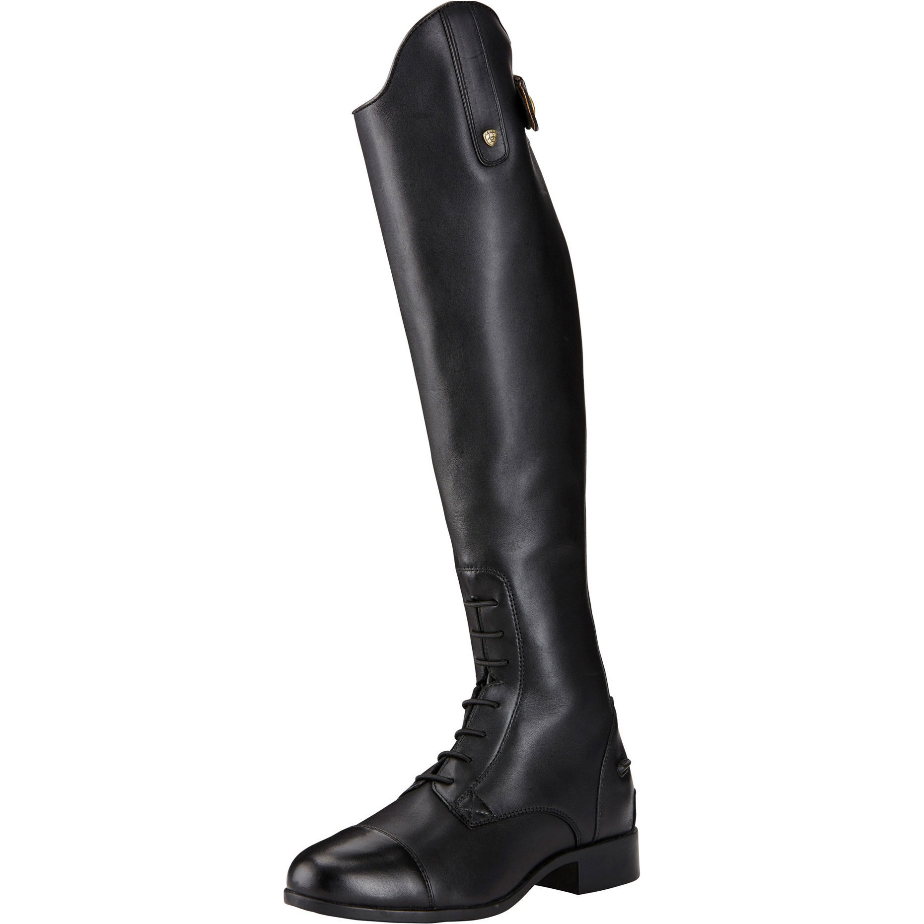 2026 Ariat Damen Heritage Contour II Field Zip Long Riding Boots ACII - Black