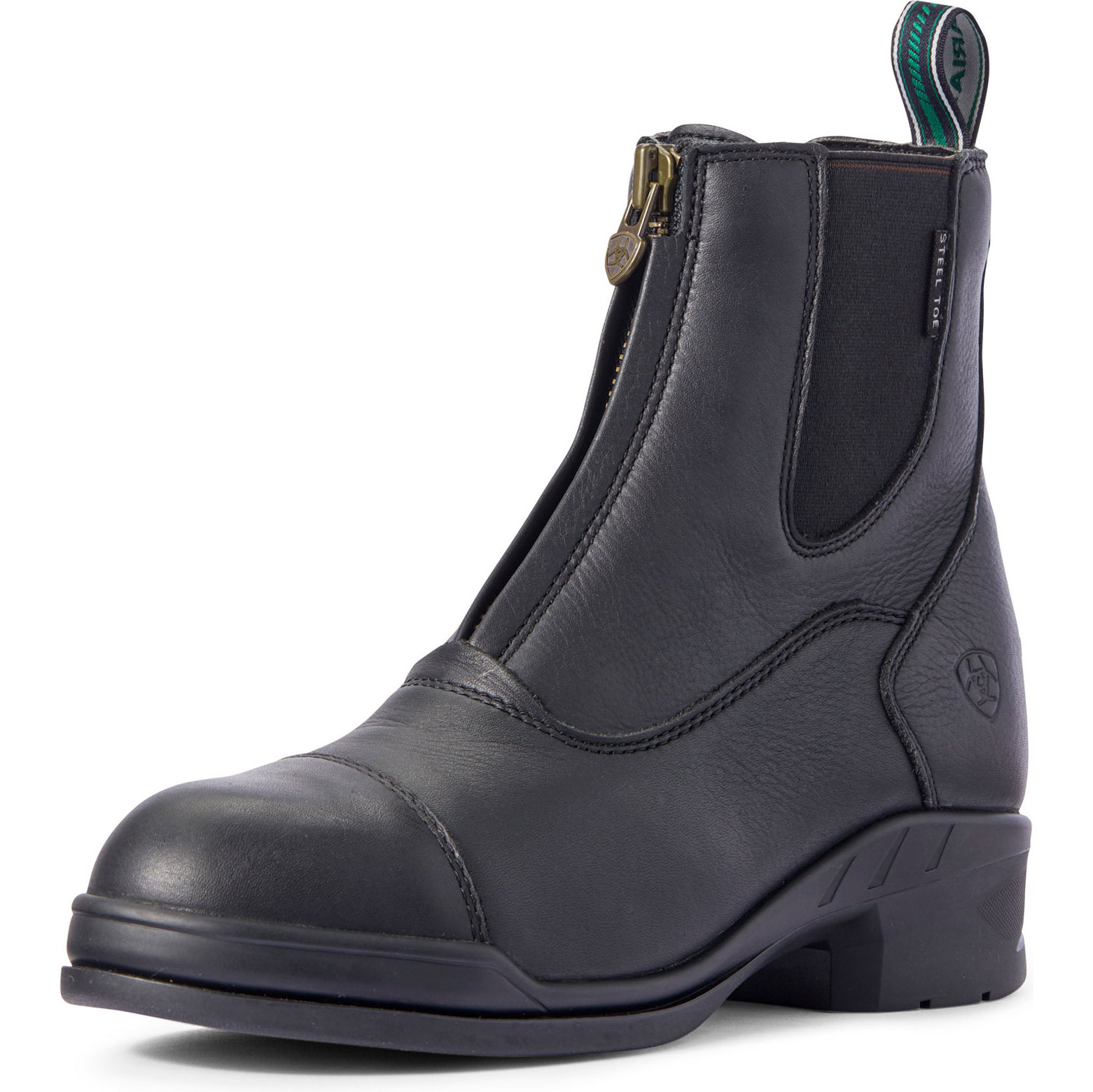 Ariat Damen Heritage IV Reißverschluss Stahlzehenstiefel 10031421 - Black