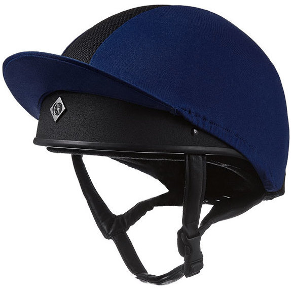 Charles Owen Pro II Plus Helmet Silk - Navy