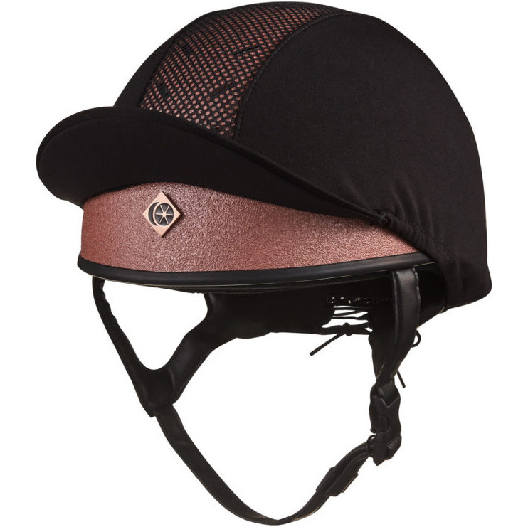 Charles Owen Pro II Plus Round Fit Skull Helmet PP2R - Rose Gold