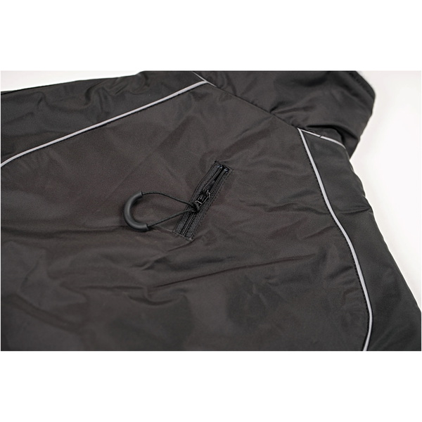 Dryrobe Dog Robe DRDR1 - Black Red - Dogs | The Drillshed