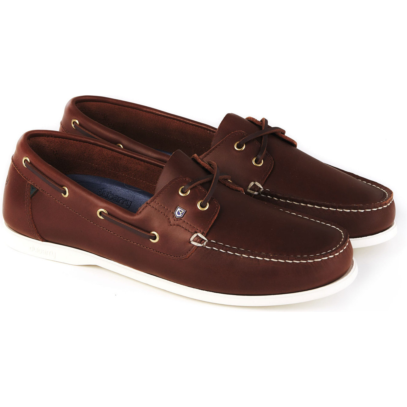 Dubarry Mens Port Deck Shoes Brown