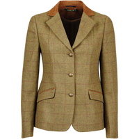 Veste D'équitation Femme Albany Tweed à Col En Daim Et Dublin