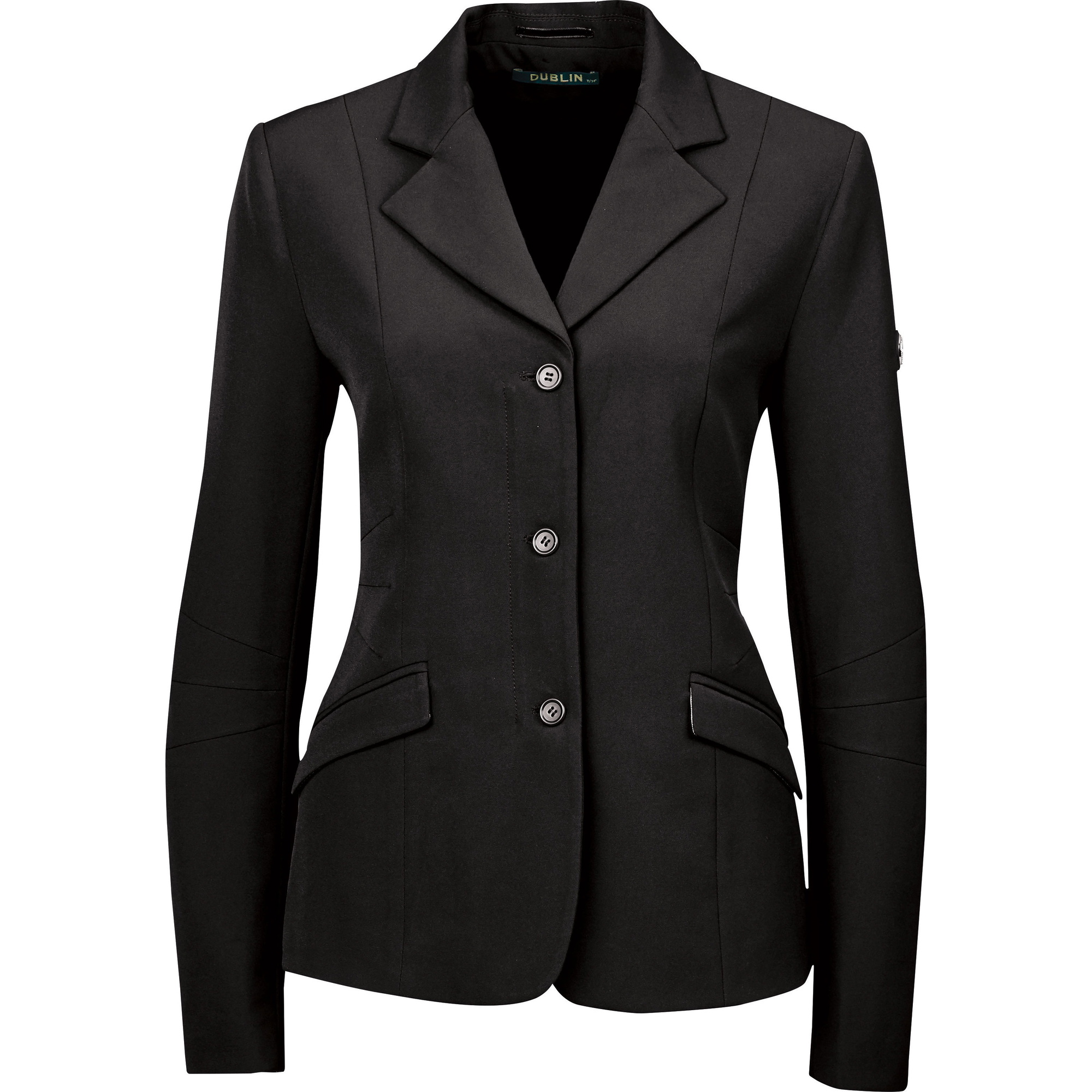 Dublin Womens Casey Tailored Riding Jacket - Black