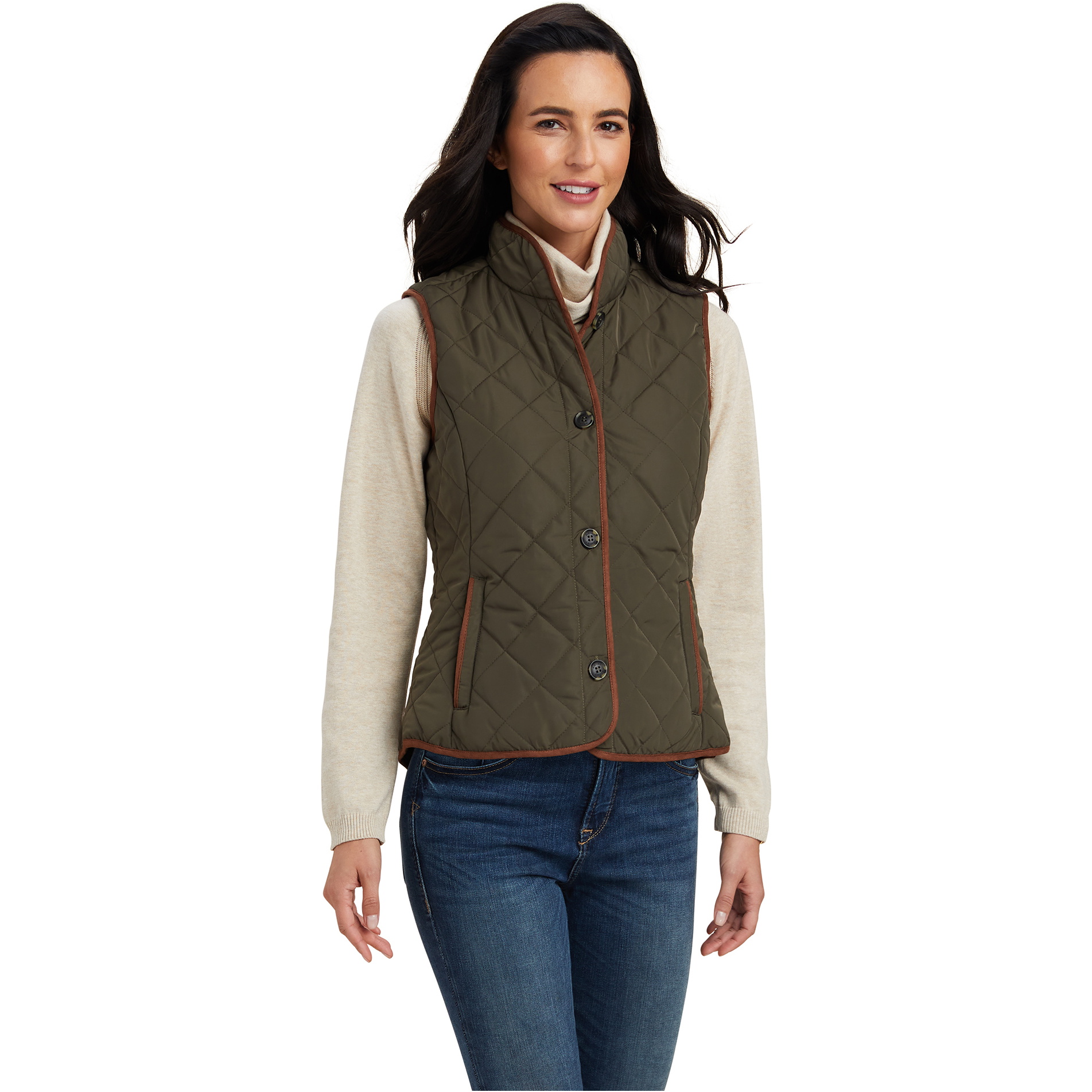 Ariat Womens Woodside 2.0 Vest 10043456 - Earth