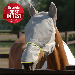 Equilibrium Field Relief Max Fly Mask Grey / Yellow