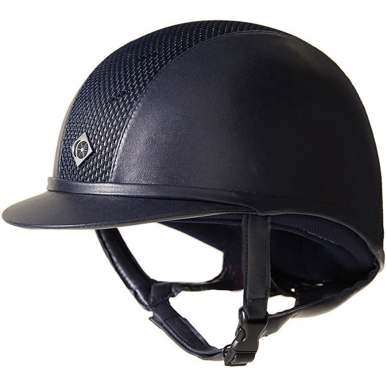 Charles Owen Unisex AYR8 Plus Leather Look Helmet AYR82022