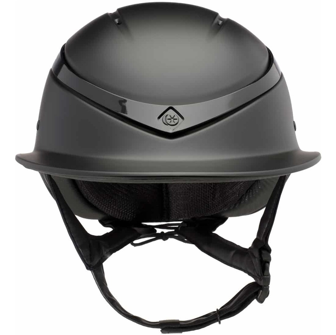 Charles Owen Luna Casque à Visière Large Lunawpbmbm - Noir Mat