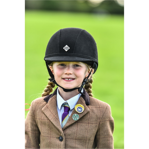 2026 Charles Owen Childrens Riding Hat COCH - Black