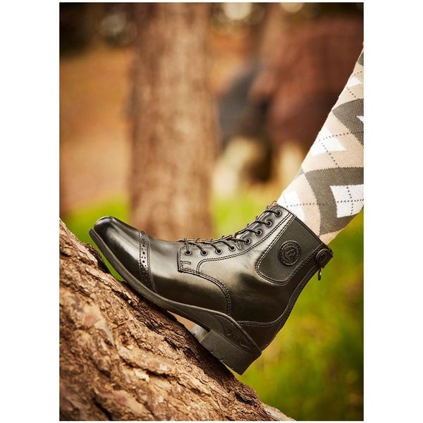 Mountain Horse Womens Aurora Lace Paddock Boots Black