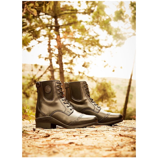 Mountain Horse Womens Aurora Lace Paddock Boots Black