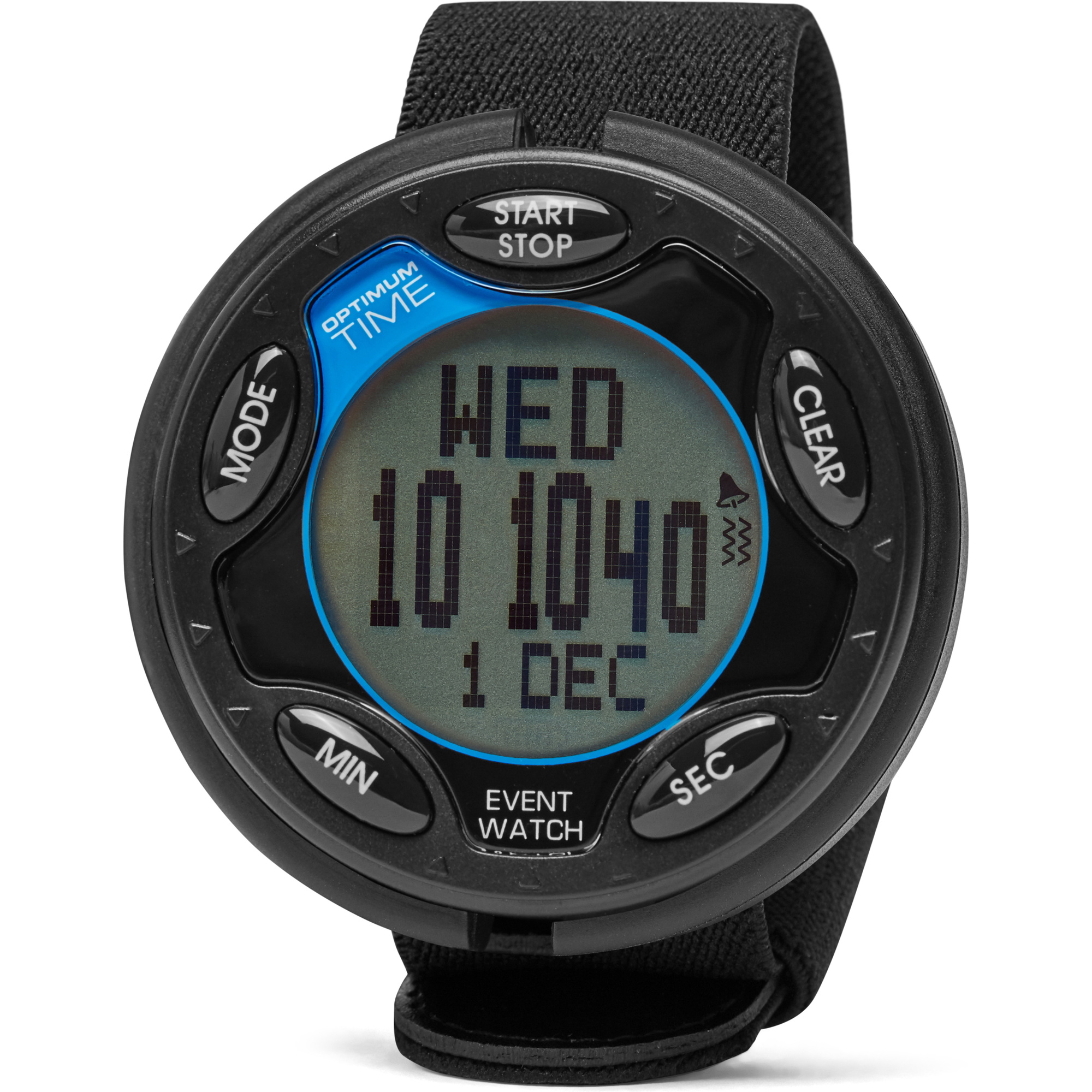 Optimum Time OE Series 14R Rechargeable Jumbo Event Watch OE1461R - Black